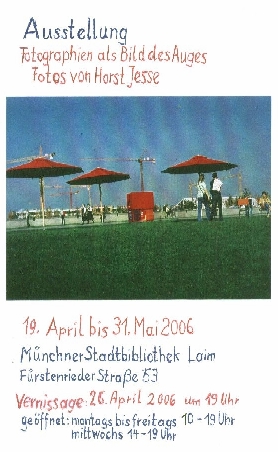 Handzettel zur Ausstellung