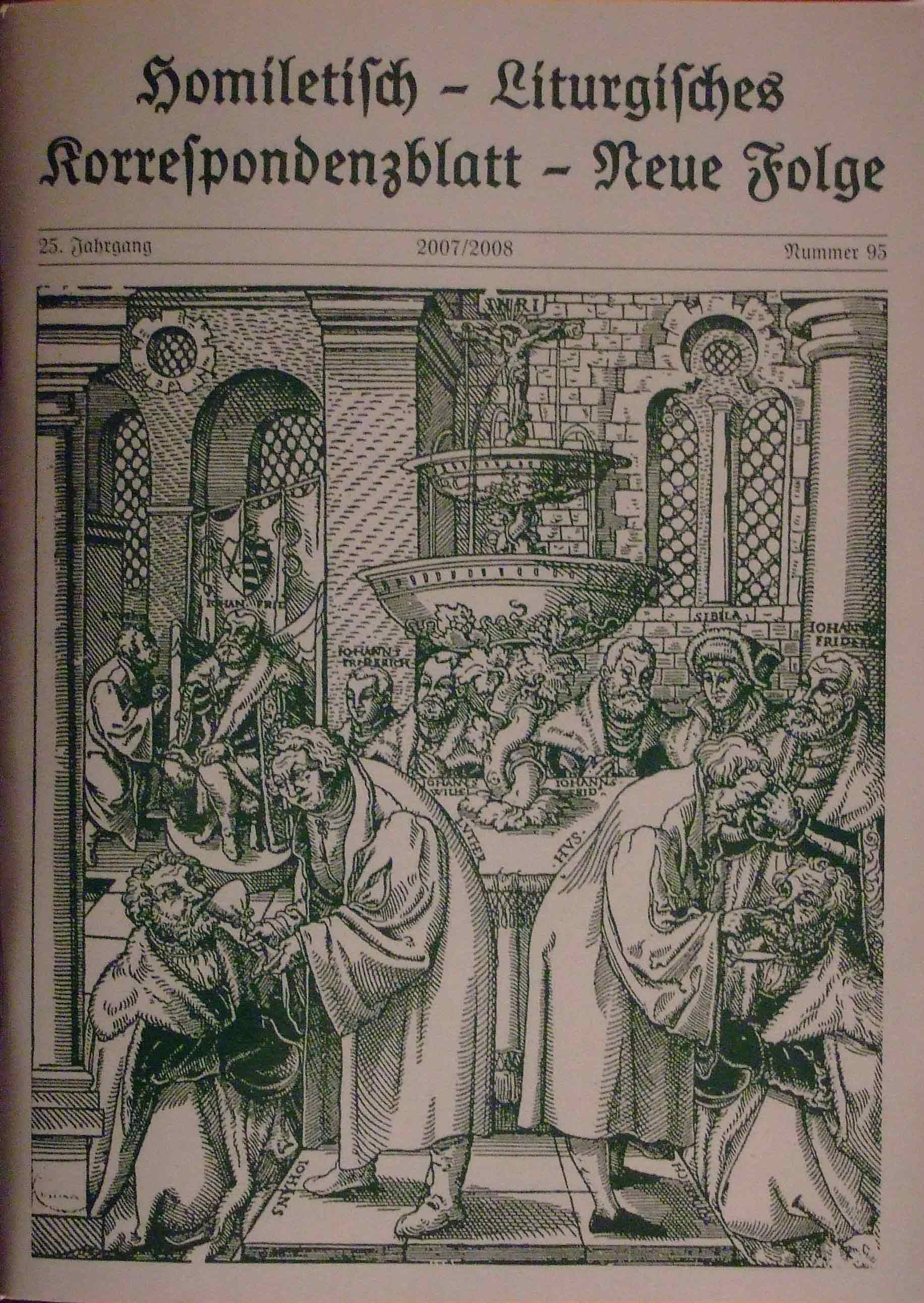 Korrenspondenzblatt Nr. 95