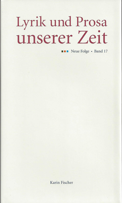 Lyrik und Prosa unserer Zeit, Bd. 17